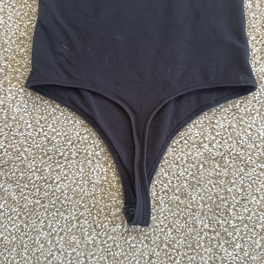 Abercrombie and Fitch Black Tank Bodysuit - Picture 6 of 6